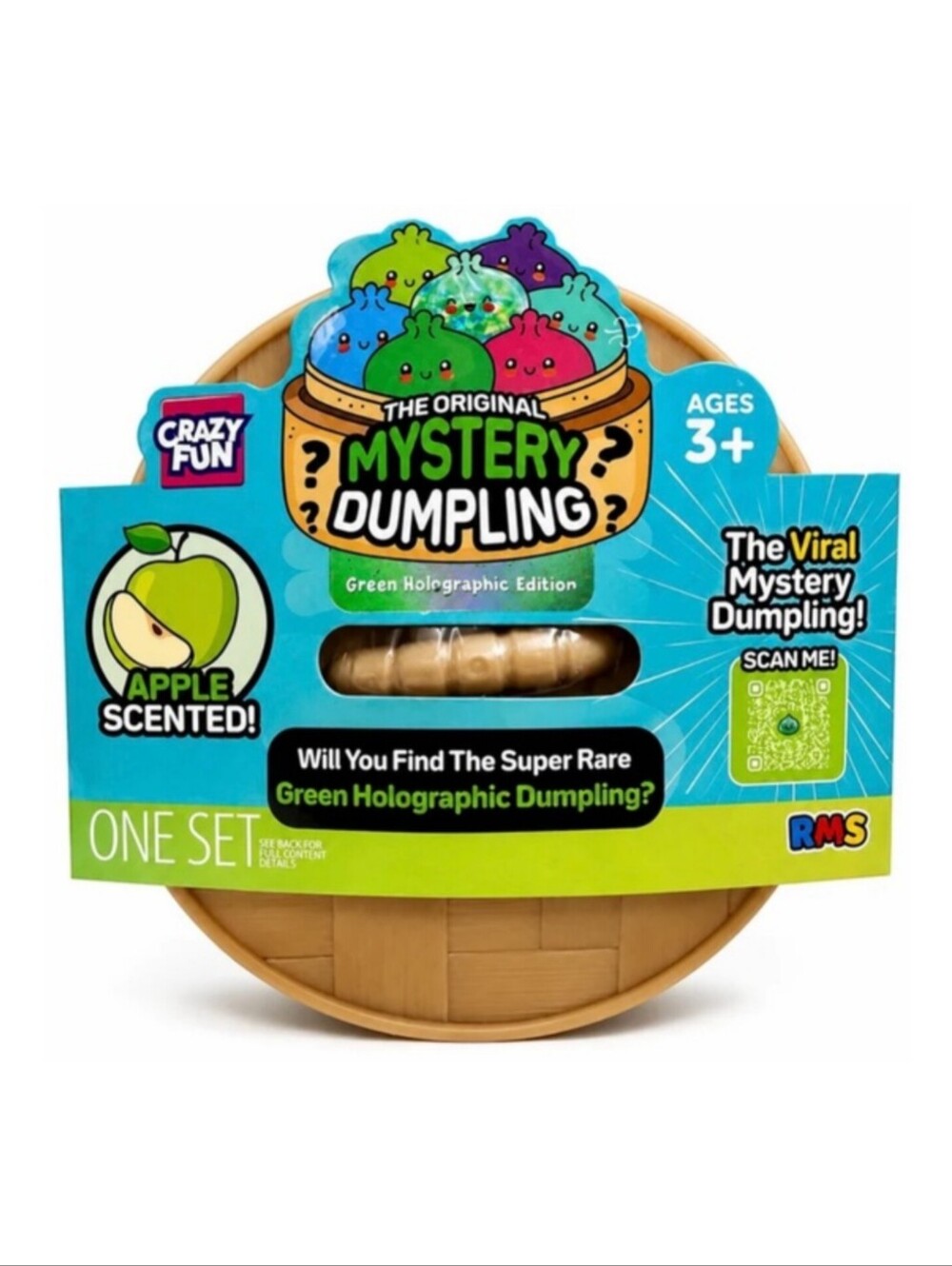 The Original Mystery Dumpling - Apple Scented Green Holographic Edition